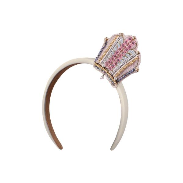 crown head band  ابيض  FREE  ابيض  FREE image 0