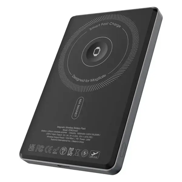 Powerbank magnetic  blue image 4