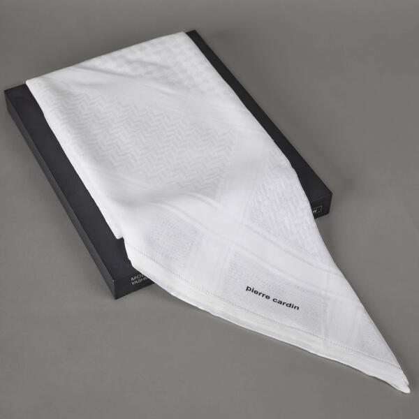 Pierre Cardin White Shemagh image 0
