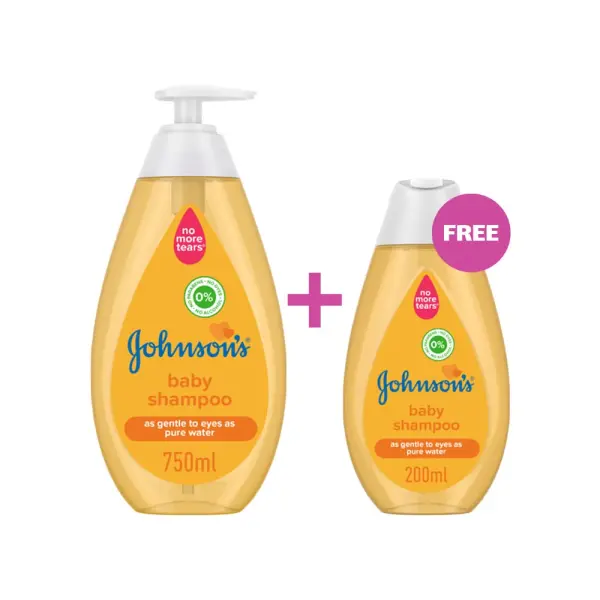 Johnson's Baby Shampoo 750ml + 200ml Free image 0