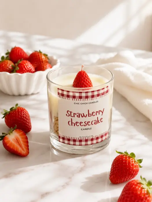 Strawberry cheesecake image 1