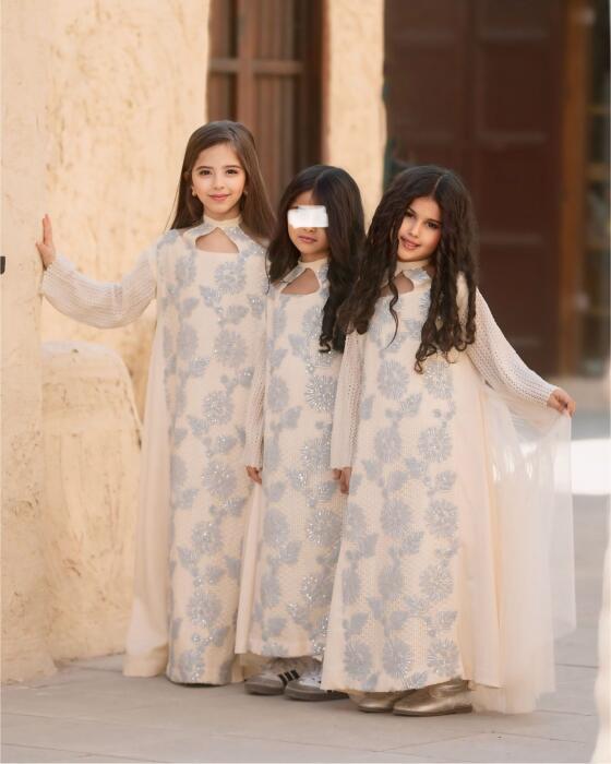 Net kaftan image 1