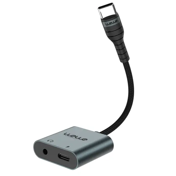 2-in-1 Cable + Adapter (Type-C & 3.5mm AUX) AD-007 image 0
