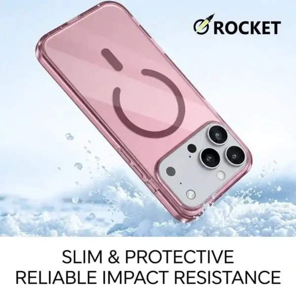 كفر شفاف نحيف المعروف بالريشة بألوان جذابة من ROCKET image 3
