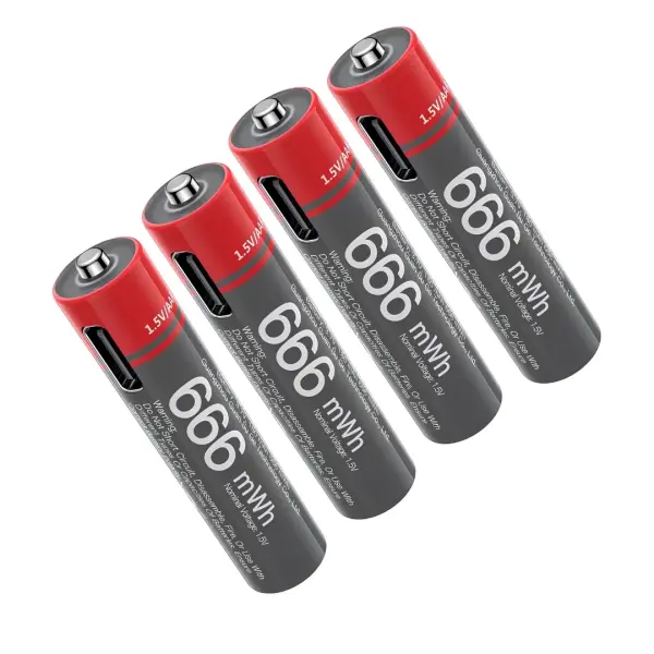 Yesido (YP98) Rechargeable AAA Batteries - 4 Pack image 2