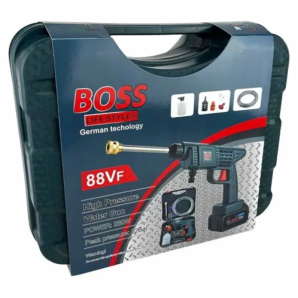 مسدس مياه عالي الضغط لاسلكي BOSS 88VF image 0