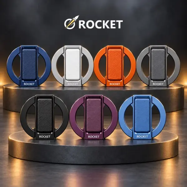 بأحدث تصميم مسكة ROCKET بخاصية الماج سيف – مسكة وستاند بخفة وأناقة image 0