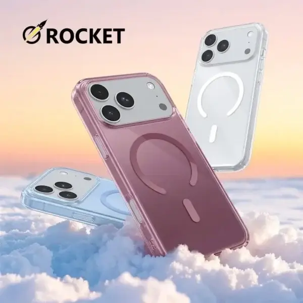 كفر شفاف نحيف المعروف بالريشة بألوان جذابة من ROCKET image 5