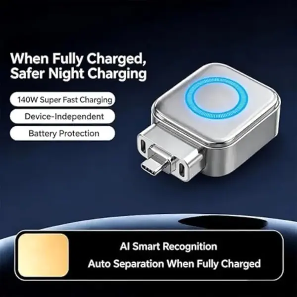 Auto Power-Off Fast Charging Adapter image 1