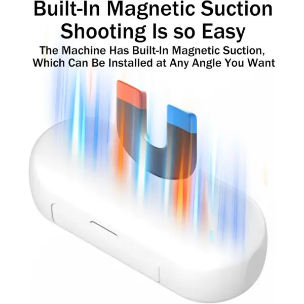 Wearable Necklace 4K Thumb Action Camera with Spring Clip image 2