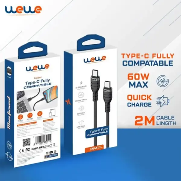 1.2m Type-C Fast Charging Cable image 0