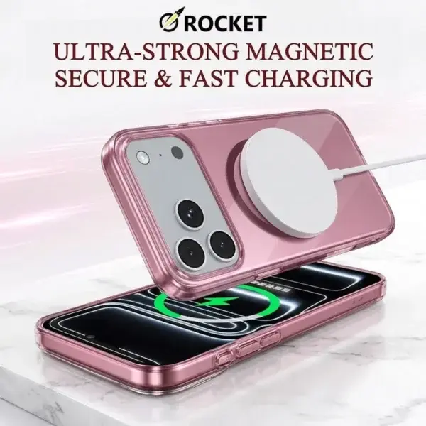 كفر شفاف نحيف المعروف بالريشة بألوان جذابة من ROCKET image 2