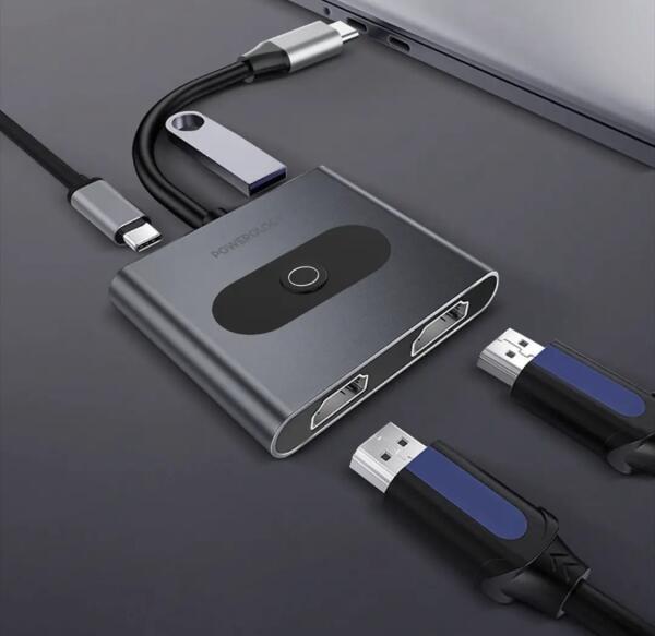 وصلة HDMI تايب سي  POWEROLOGY image 1