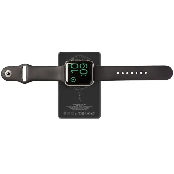 Powerology MagVolt 10000mAh Magnetic Power Bank – Black image 4