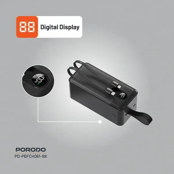 بطارية بقوة 50 الف ماركة PORODO image 3