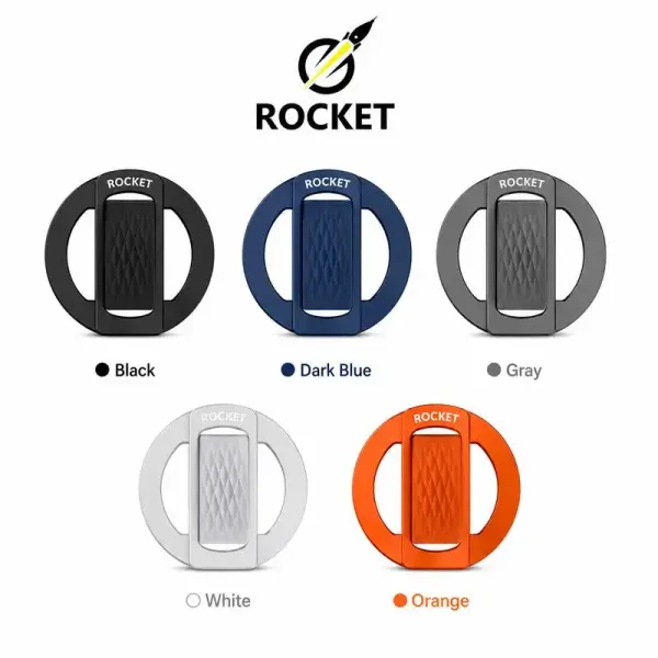 مسكة ماك سيف ربل مزودة بحامل ROCKET image 0