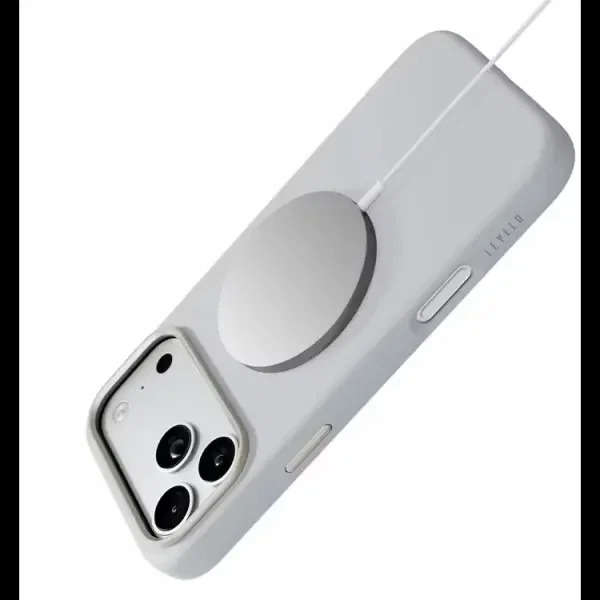 كفر ابيض 18/17 برو ماكس مدمج ماك سيف LEVELO IRIS Silicone image 2