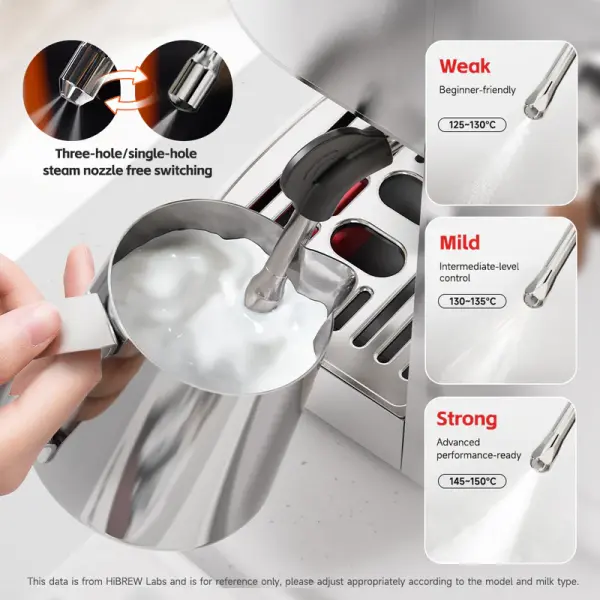 HiBREW H13 Coffee espresso machine - Silver image 8