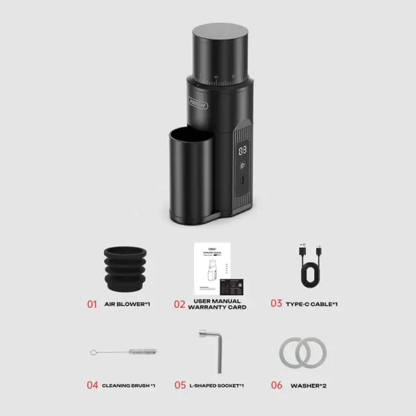 HiBREW G5mini Wireless Portable Coffee Grinder image 5