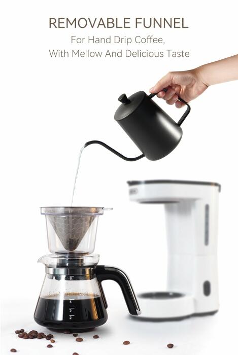 HiBREW 3 in 1 America Drip Coffee Machine H12 - Black image 6
