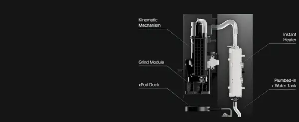 xBloom Studio 5-in-1 Smart Coffee Machine – Moonlight White image 6