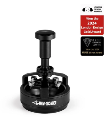 Yu Series-Cyclone Needle Distribution Tool-Black-58.35mm image 0