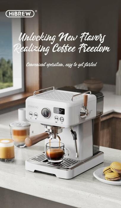 HiBREW Semi Automatic Espresso Coffee Machine H10Plus image 1
