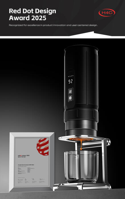 HiBREW H4C Black – Portable Espresso Maker Ultra image 2