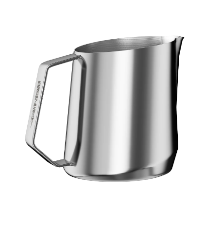 GT Milk Pitcher-600ml-Silver -U-shape spout image 0