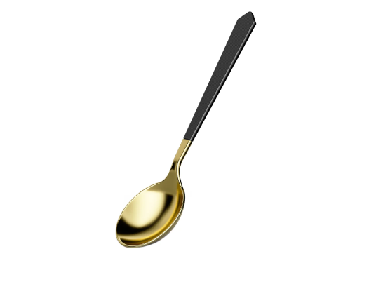 Cupping Spoon-black gold image 0