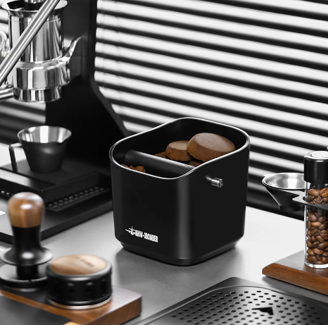Square Knock Box-1.2L-black image 4