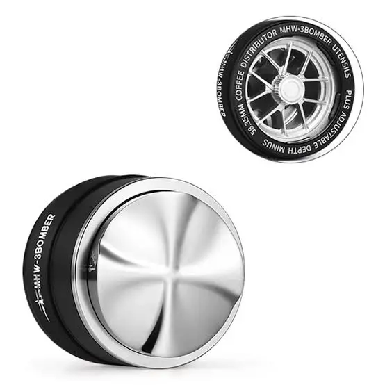 Yu Series-Infinite Coffee Distributor-Black- 58.35mm image 0