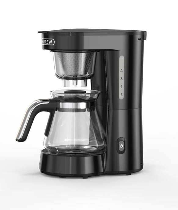 HiBREW 3 in 1 America Drip Coffee Machine H12 - Black image 0