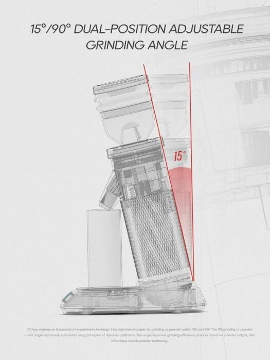 HiBREW G5 Coffee Grinder - 48mm Conical Burr Electric image 3