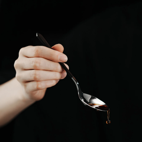 Cupping Spoon-black Silver image 2