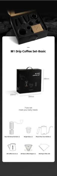  MHW-3BOMBER - M1 Drip Coffee Set-Basic-7 pcs in one image 1