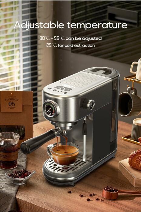 HiBREW 20Bar Semi Automatic Espresso Coffee Machine - H10B image 2