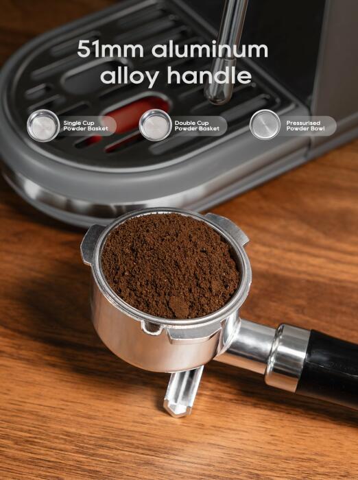 HiBREW 20Bar Semi Automatic Espresso Coffee Machine - H10B image 10