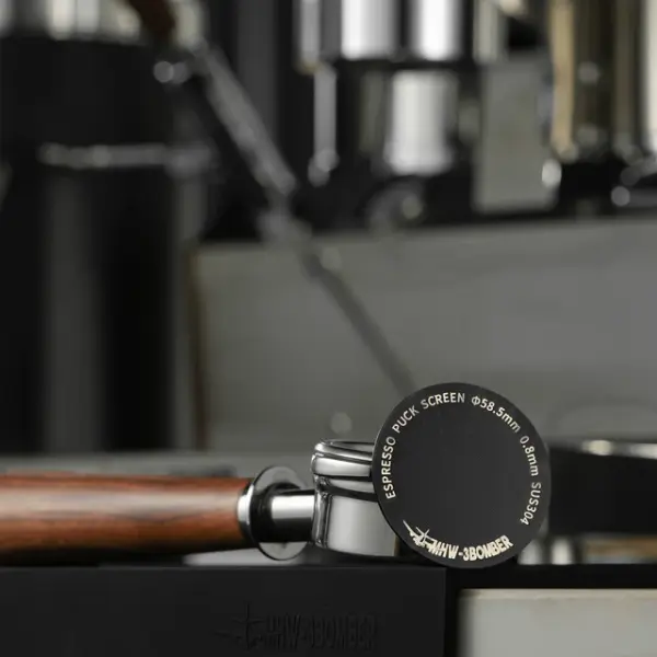 Espresso Puck Screen-Titanium Black - 58.5mm(0.2mm)  image 1