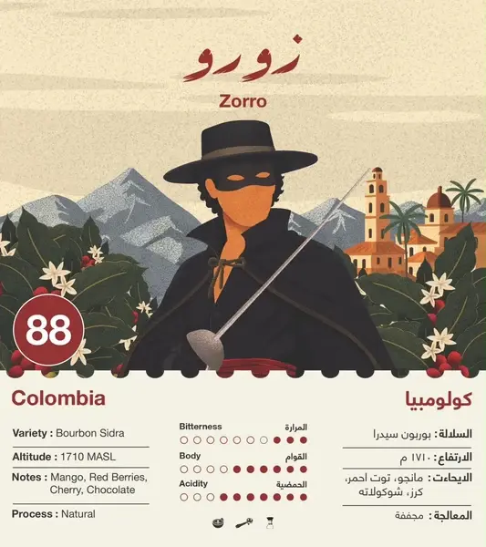 جبلة  زورو كولومبيا ٢٥٠ جرام image 0