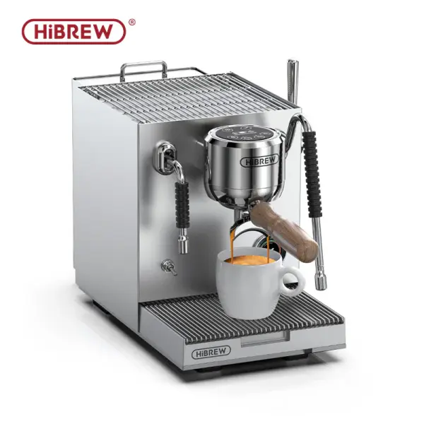 HiBREW H21 Espresso Machine – Professional Coffee Experience at Home - Silver image 0