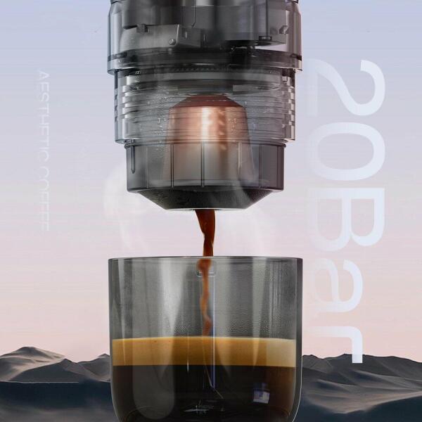 HiBREW H4C Pink – Portable Espresso Maker Explorer image 9