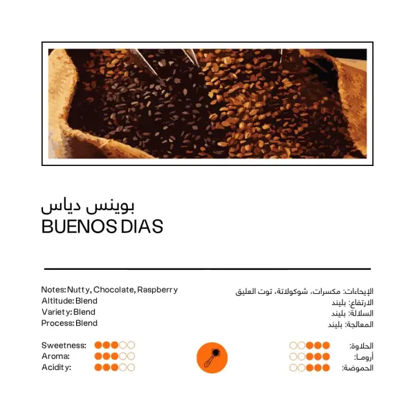 قهوة بوينس دياس ٢٥٠ جرام image 0