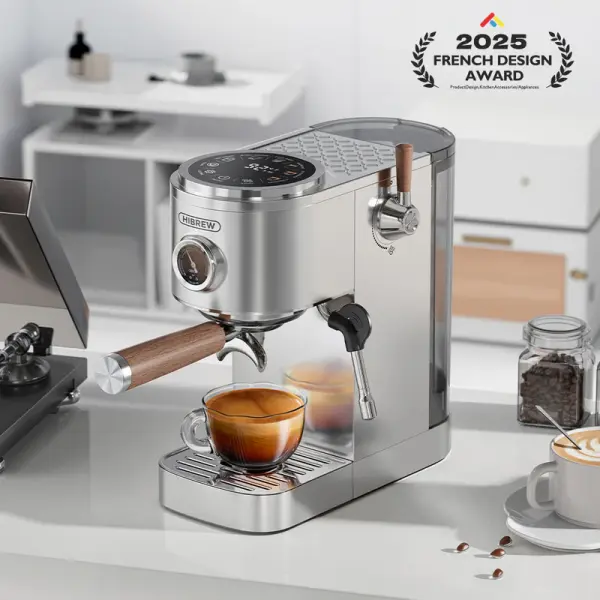 HiBREW H13 Coffee espresso machine - Silver image 2