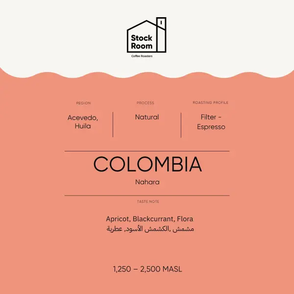 Colombia Nahara Filter/Espresso - 250 grams image 0