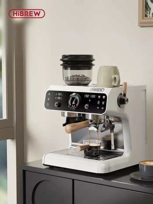 HiBREW H7B Espresso Machine with Grinder image 1