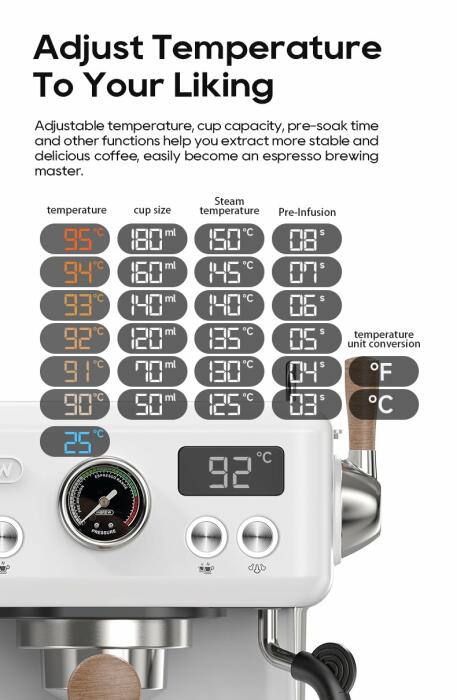HiBREW Semi Automatic Espresso Coffee Machine H10Plus image 3