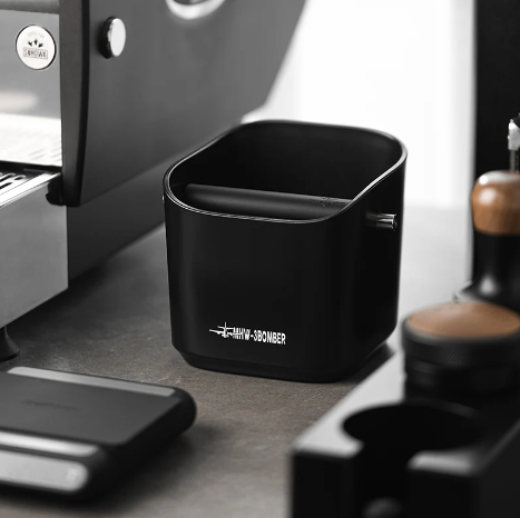 Square Knock Box-1.2L-black image 2
