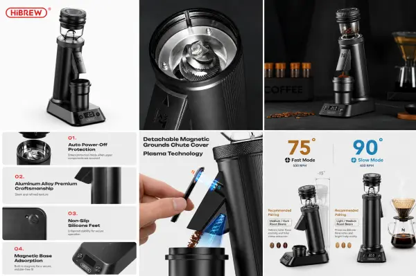 HiBrew G5 Plus - Coffee Grinder image 7