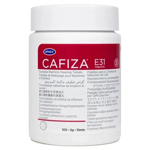 URNEX Cafiza E31 Espresso Machine Cleaning Tablets image 0